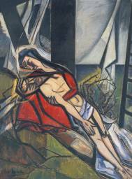 Pieta 1950 by Roy De Maistre 1894-1968